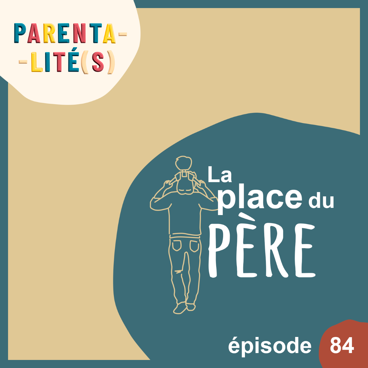 Parentalite_titre_EP84_01 Visuel du podcast Parentalité(s) : la place du père