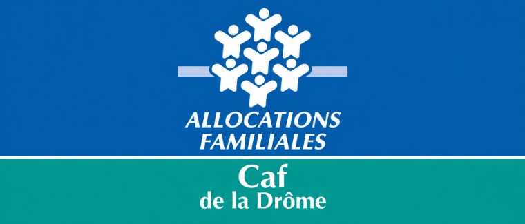 Logo de la CAF de la Drôme